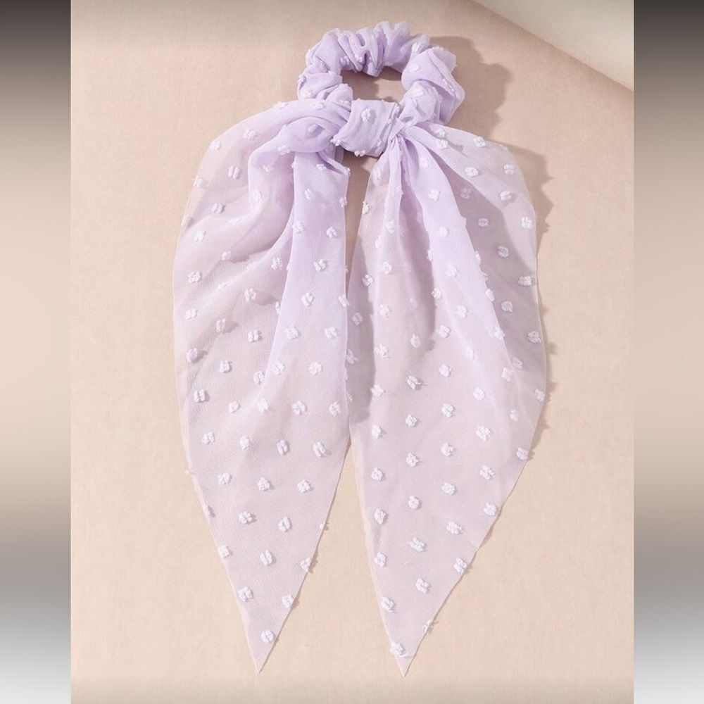 Boho hair scrunchie K53